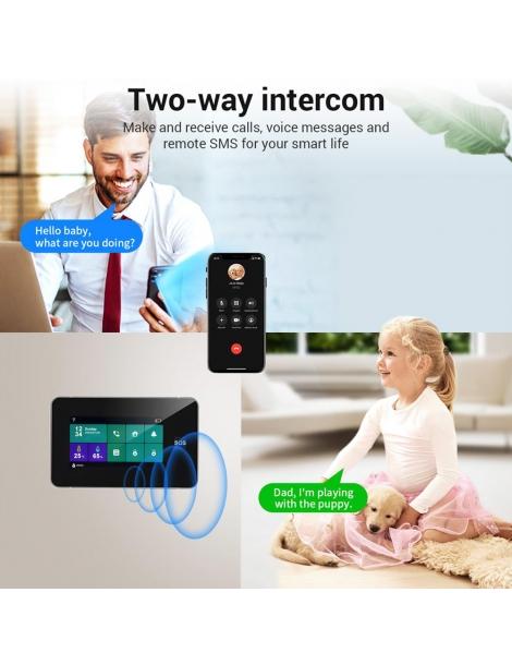 TALLPOWER G60 Sistema di allarme domestico wireless 12 kit con telecamera di sorveglianza da 4MP Latest stili