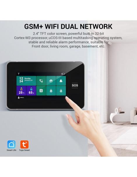 TALLPOWER G60 Sistema di allarme domestico wireless 12 kit con telecamera di sorveglianza da 4MP Latest stili