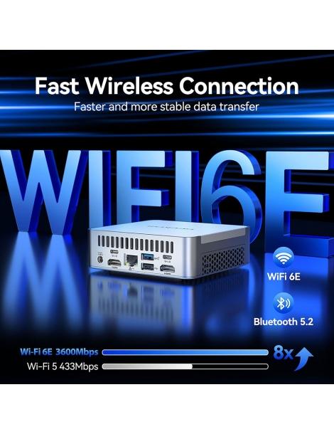 GEEKOM XT13 Pro Mini PC Intel Core i9-13900H 14 Core Max 5.4GHz 32GB RAM 2TB SSD WiFi 6E Bluetooth 5.2 Super sconto