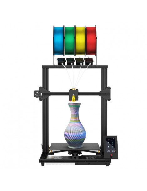 Zonestar Z8PM4 Pro Stampante 3D 4 Titan Extruders miscelazione colore 4 in1 out livellamento automatico 300 * 300 * 400 mm 50% di sconto con spedizione gratuita