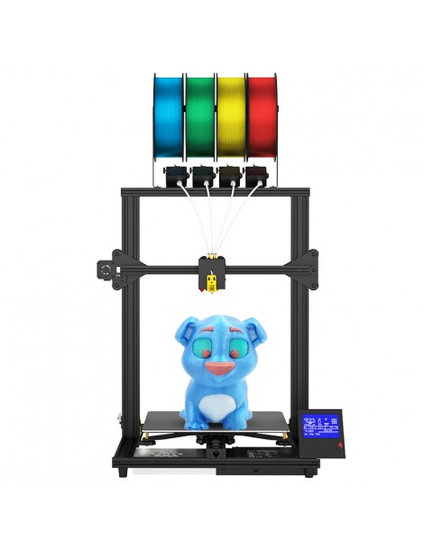 Zonestar Z8PM4 Pro Stampante 3D 4 Titan Extruders miscelazione colore 4 in1 out livellamento automatico 300 * 300 * 400 mm 50% di sconto con spedizione gratuita