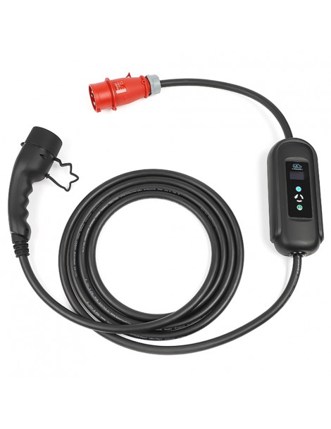 ANDAIIC EV Charger Portable electric car charger Type 2 IEC62196 Mode 2 Adjustable current 10m cable Esporta salva