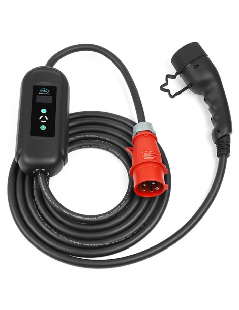 ANDAIIC EV Charger Portable electric car charger Type 2 IEC62196 Mode 2 Adjustable current 10m cable Esporta salva
