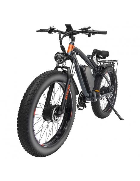 GUNAI GN88 Mountain Bike Elettrica Pneumatici Grassi 26*4.0in Motori 1000W*2 Batteria 48V 22Ah Italy