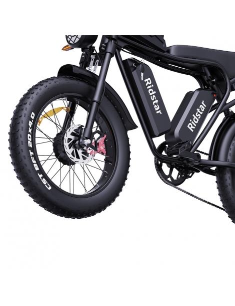 Ridstar Q20 Pro Off-road bicicletta elettrica doppia 1000W motore 52V 20AH doppia batteria Nuovo