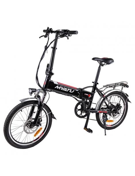 Myatu MYT-20 Bici Elettrica Pieghevole Motore 250W Batteria 36V 10.4Ah Pneumatico 20 pollici - Nero Vendita