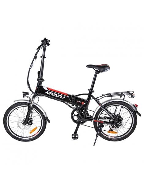 Myatu MYT-20 Bici Elettrica Pieghevole Motore 250W Batteria 36V 10.4Ah Pneumatico 20 pollici - Nero Vendita