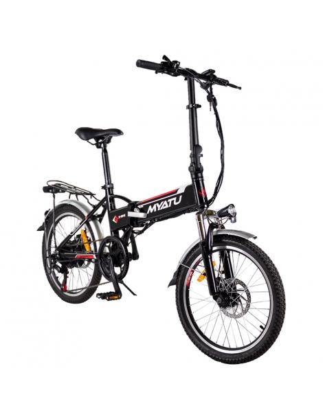 Myatu MYT-20 Bici Elettrica Pieghevole Motore 250W Batteria 36V 10.4Ah Pneumatico 20 pollici - Nero Vendita