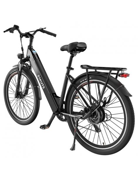 ESKUTE ES-28-LJ Bicicletta elettrica motore 250W batteria 36V 20Ah pneumatici 28*1 75' - Nero Spedizione Gratuita