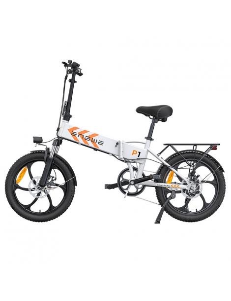 ENGWE P1 Bicicletta elettrica pieghevole pneumatico 20*3 pollici motore 250W batteria 36V 13Ah - Bianco Acquista Ora