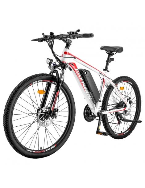 Fafrees Hailong One Bicicletta elettrica motore da 250W batteria da 36V/13Ah pneumatici CST da 26*2 1 pollici - Bianco Promozione Limitata