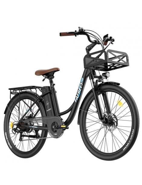 Fafrees F26 Lasting Bicicletta elettrica motore da 250W batteria da 36V 20.3Ah pneumatici da 26*1.95'' - Nero Fino Al -60%