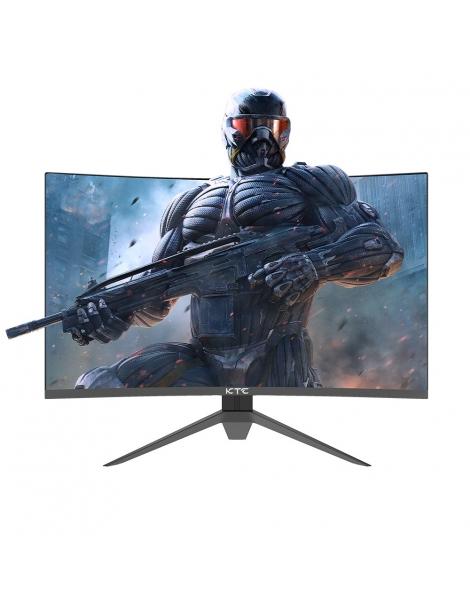 KTC H27S17 Monitor da gioco 27 pollici 2560x1440 QHD 180Hz HVA Curvo 1500R 1ms Tempo di risposta Standard di montaggio Vesa Vendita Economica