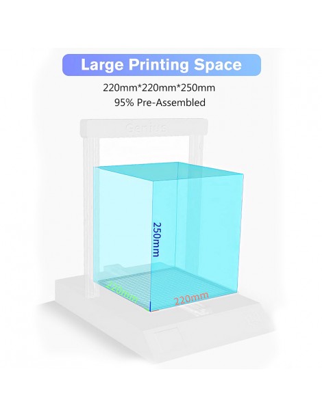 Artillery Genius Pro Stampante 3D Volume di Produzione 220*220*250 mm I Più Venduti