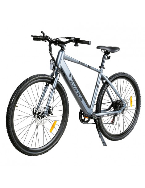Bicicletta elettrica AVAKA R3 motore 36V 350W batteria 12 5Ah velocità massima 32km/h autonomia 70km - Grigio Moda