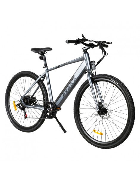 Bicicletta elettrica AVAKA R3 motore 36V 350W batteria 12 5Ah velocità massima 32km/h autonomia 70km - Grigio Moda
