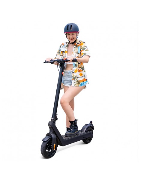 AOVO X9 Plus 10'' Pneumatico Antideflagrante Scooter Elettrico Pieghevole 36V Motore Nominale 500W Batteria 36V 15.6Ah - Nero Grande vendita