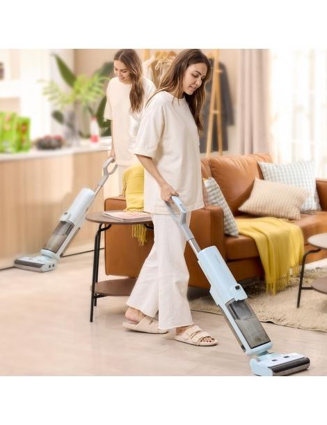 Proscenic WashVac F20 Aspirapolvere a secco senza filo autopulente aspirazione 15KPa - Blu Offerta migliore