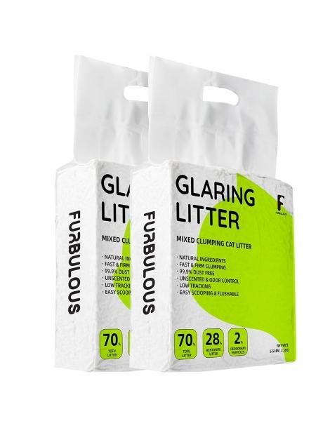 [Prevendita]Lettiera mista per gatti Furbulous Glaring Litter - 2 confezioni Bestseller