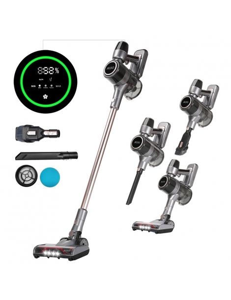 JIGOO C300 Aspirapolvere a batteria con motore da 400W aspirazione da 30KPa autonomia di 45 minuti Rilascio limitato