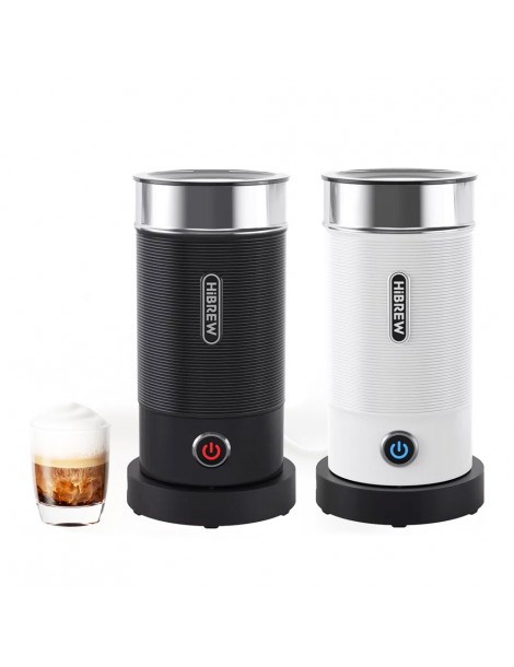 HiBREW M1A 450W Macchina montalatte miscelatore di cioccolato per latte freddo/caldo e cappuccino - nero Fino al 65% di sconto