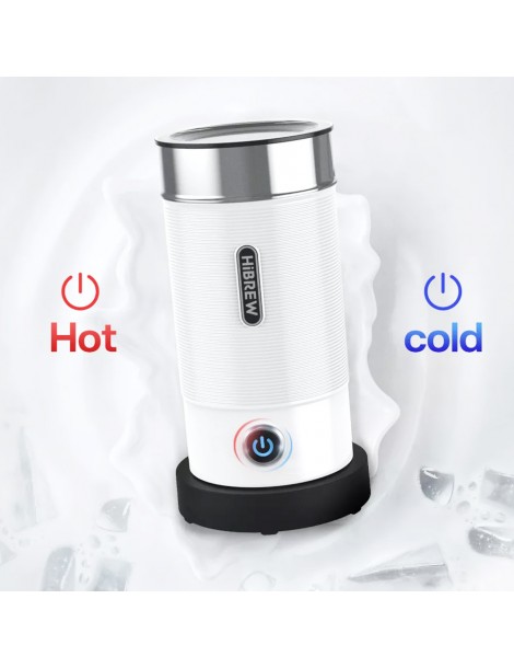 HiBREW M1A 450W Macchina montalatte miscelatore di cioccolato per latte freddo/caldo e cappuccino - nero Fino al 65% di sconto