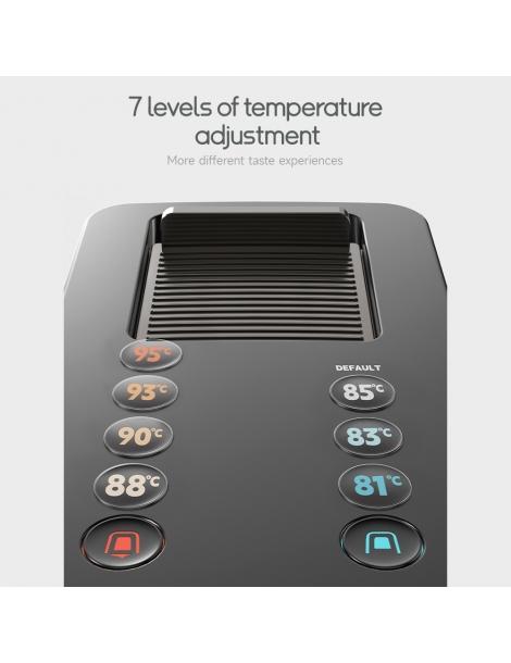 HiBREW H15 Nes Macchina da caffè a capsule estrazione ad alta pressione 20 bar serbatoio del latte rimovibile - Nero Sostegno trimestrale