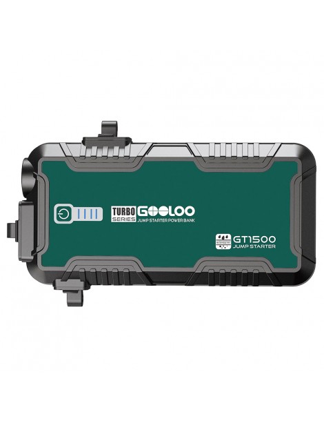 GOOLOO GT1500 avviatore di emergenza avviamento auto con picco di 1500A alimentatore portatile impermeabile da 12 V 50% di sconto con spedizione gratuita