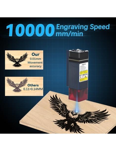 DIMIFUN D9 A45 Macchina portatile per incisione laser da 4 5 W protezione degli occhi velocità di 10000 mm/min Promozione