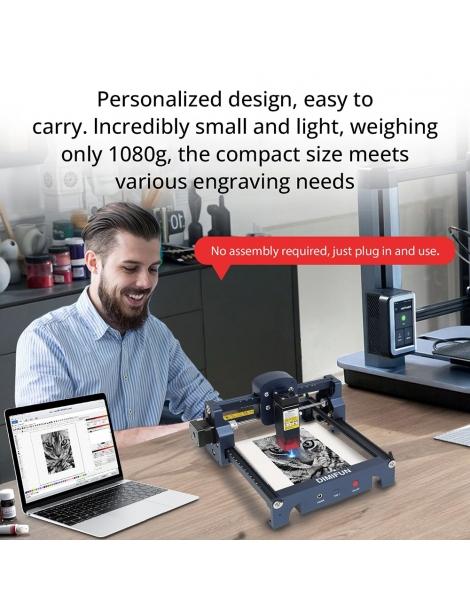 DIMIFUN D9 A45 Macchina portatile per incisione laser da 4 5 W protezione degli occhi velocità di 10000 mm/min Promozione