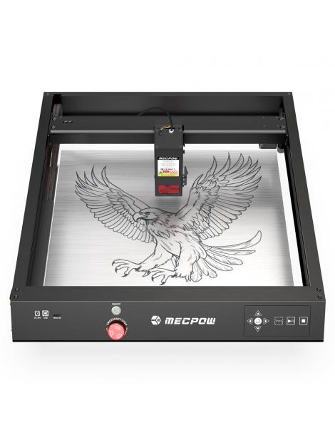 Mecpow X4 Incisore laser da 22W con Air Assist integrato area di incisione di 400 x 410 mm Spot laser da 0 08 mm x 0 1 Xmm Shopping Online
