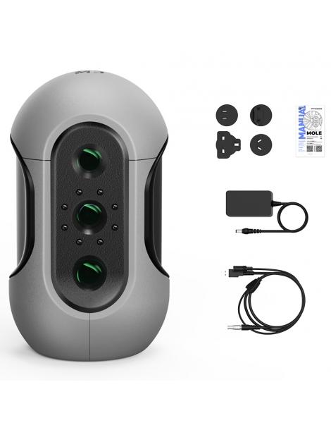 3DMakerpro Mole Scanner 3D standard precisione 0 05 mm risoluzione 0 1 mm distanza di lavoro 150-400 mm Offerta