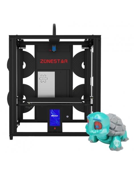 Zonestar Z9V5MK6 Stampante 3D a 4 estrusori 4 in 1 out Color-Mixing livellamento automatico scheda madre a 32 bit Economico