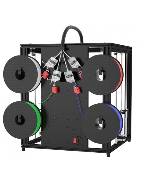 Zonestar Z9V5MK6 Stampante 3D a 4 estrusori 4 in 1 out Color-Mixing livellamento automatico scheda madre a 32 bit Economico