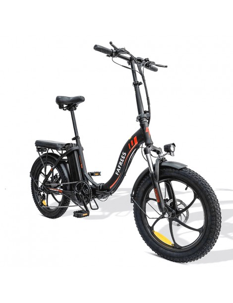 FAFREES F20 20" Bicicletta Elettrica da Città Pieghevole 250W Motore Brushless 36V 15AH Batteria al litio - Nero I Più Venduti