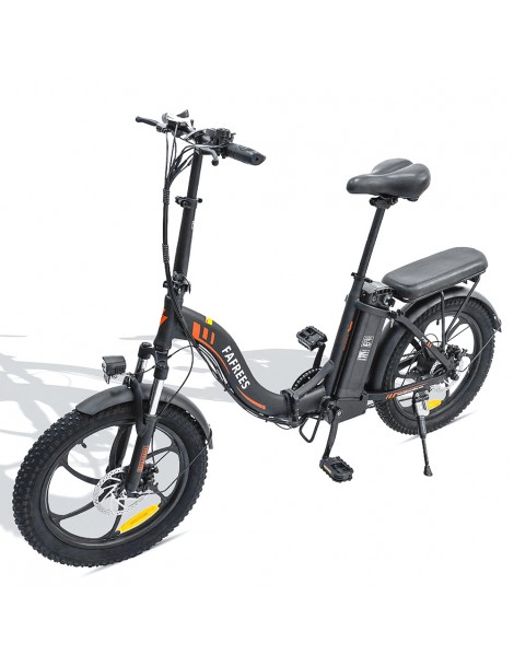 FAFREES F20 20" Bicicletta Elettrica da Città Pieghevole 250W Motore Brushless 36V 15AH Batteria al litio - Nero I Più Venduti