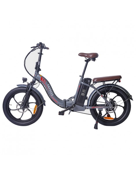 FAFREES F20 Pro 20 pollici Pneumatici Bicicletta Elettrica Pendolare Pieghevole 36V 18Ah Batteria al Litio 250W - Grigio In Saldo