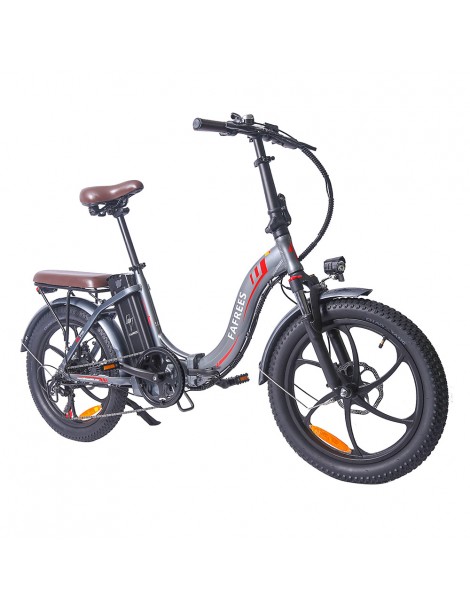 FAFREES F20 Pro 20 pollici Pneumatici Bicicletta Elettrica Pendolare Pieghevole 36V 18Ah Batteria al Litio 250W - Grigio In Saldo