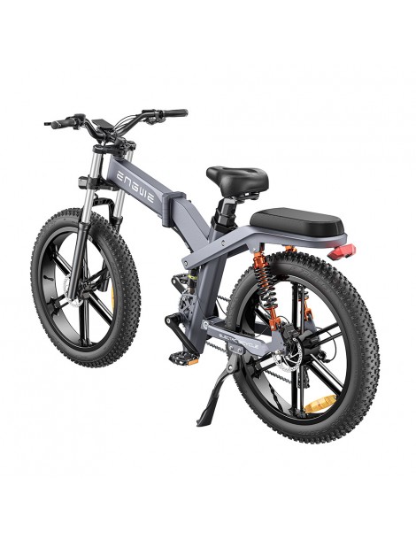 ENGWE X26 26*4.0 Pollici Pneumatici Grassi Bici Elettrica - Motore 48V 1000W e Batteria 19Ah Black Friday