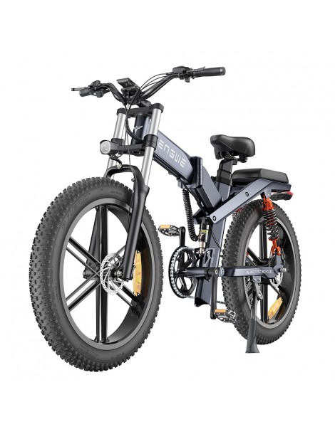 ENGWE X26 26*4.0 Pollici Pneumatici Grassi Bici Elettrica - Motore 48V 1000W e Batteria 19Ah Black Friday