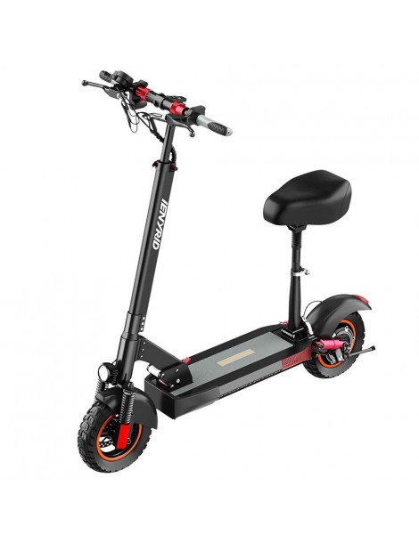 IENYRID M4 Pro S 10 Inch Off-road Tires Scooter elettrico pieghevole con sedile - 48V 500W motore e batteria al litio 16Ah Cyber Monday