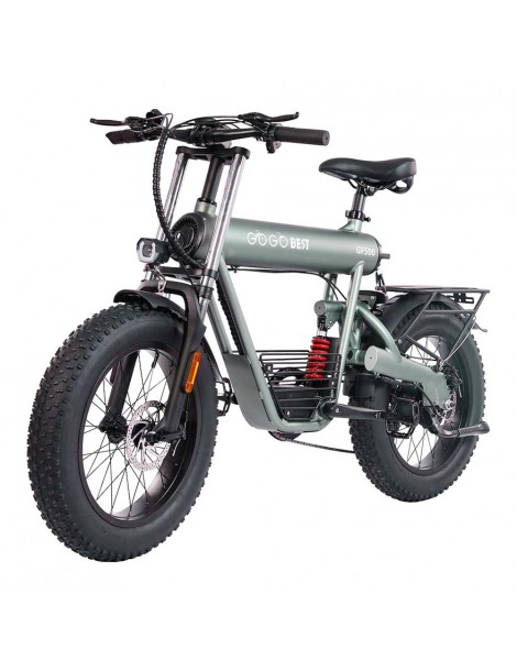 GOGOBEST GF500 20*4.0 pollici Fat Tire Electric Bike Motore senza spazzole da 750W Batteria 48V 20Ah Latest fashion