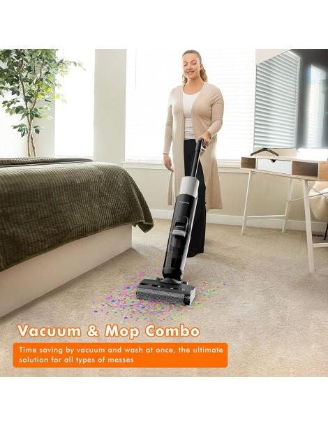 TOSIMA H1 aspirapolvere a secco senza fili batteria agli ioni di litio da 4000mAh 21 9V serbatoio dell'acqua da 910ml Grandi sconti
