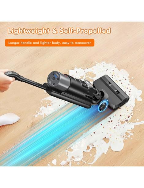 TOSIMA H1 aspirapolvere a secco senza fili batteria agli ioni di litio da 4000mAh 21 9V serbatoio dell'acqua da 910ml Grandi sconti