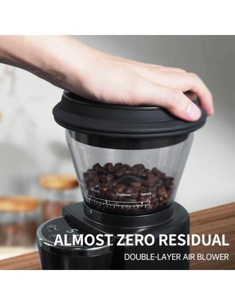 HiBREW G3 Macinacaffè elettrico scala a 34 ingranaggi contenitore per i chicchi da 210 g Offerte speciali