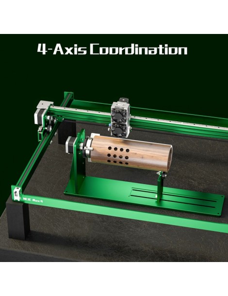 NEJE Max 4 E80 Taglierina con incisore laser potenza ottica 24W messa a fuoco fissa assistenza pneumatica automatica In Linea