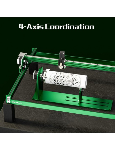 Taglierina con incisore laser NEJE Max 4 E80 potenza ottica 24W messa a fuoco fissa assistenza pneumatica automatica Qualità