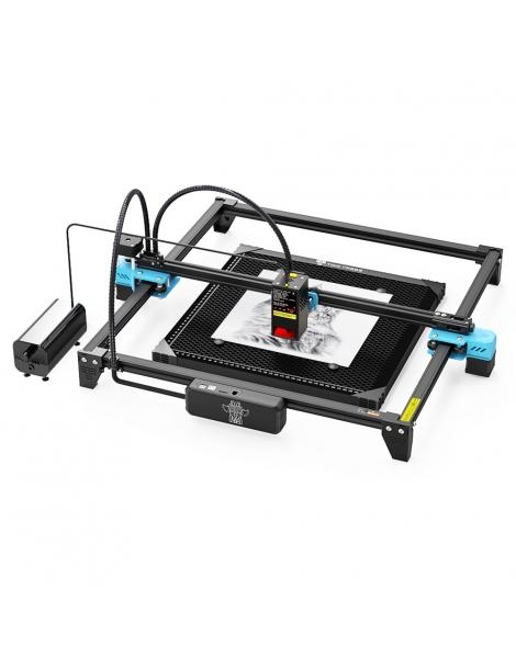 TWO TREES TTS-20 Pro 20W Laser Engraver Cutter con kit di assistenza pneumatica letto laser 0.08*0.08mm 418x418mm Promozione Limitata