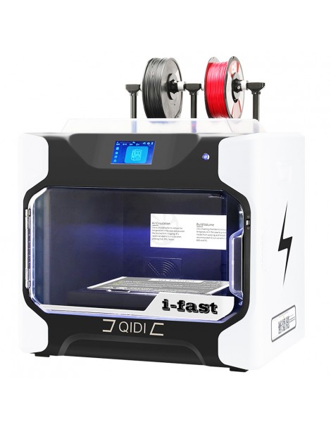 QIDI TECH I Fast Stampante 3d Con Doppio Estrusore Per La Stampa A Due Colori Dimensioni Di Stampa Super Grandi 360*250*320mm Prezzo Ridotto