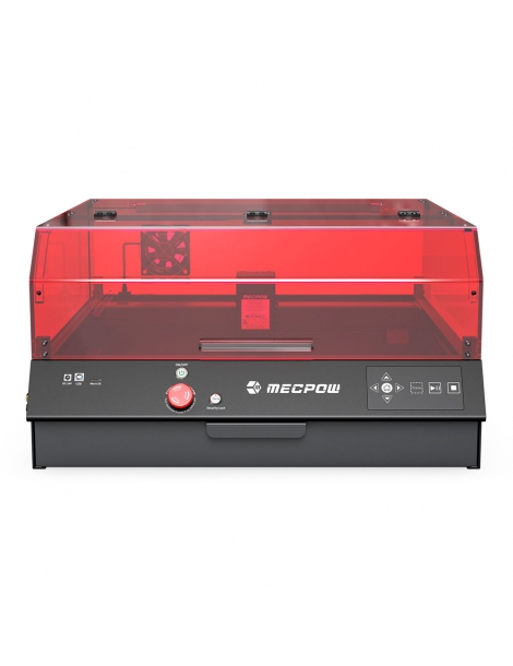Mecpow X4 Pro Macchina per Incisione Laser 22W con Telecamera Integrata Copertura Protettiva in Acrilico FDA Classe 1 Outlet